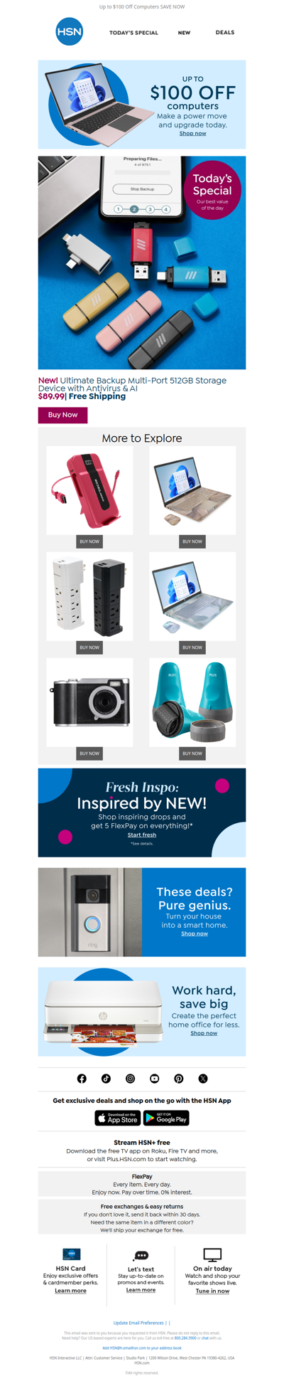 Friend, Save on the *Ultimate* Storage Device