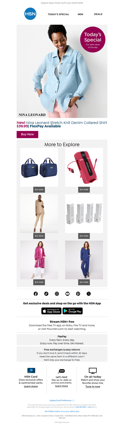 Friend, Your New Everyday Denim Shirt? It’s on Sale. 💙