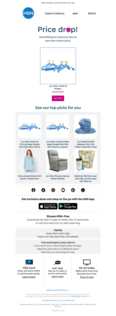 Price Drop! Joy Clean Closet 60 Hanger Mega Pack With $60 In Bonus Coupons