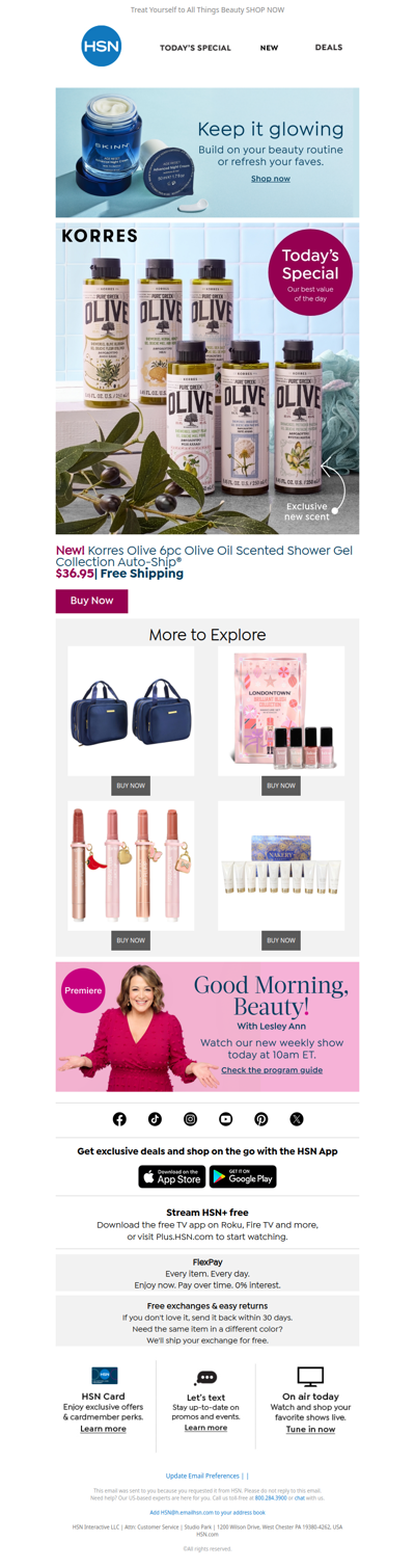 Friend,  Today’s Korres Deal Is Making a Splash 🚿🧴