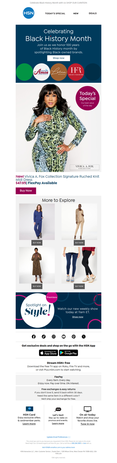 Friend,  Inside: Vivica A. Fox Dress We’re Wild About 👗