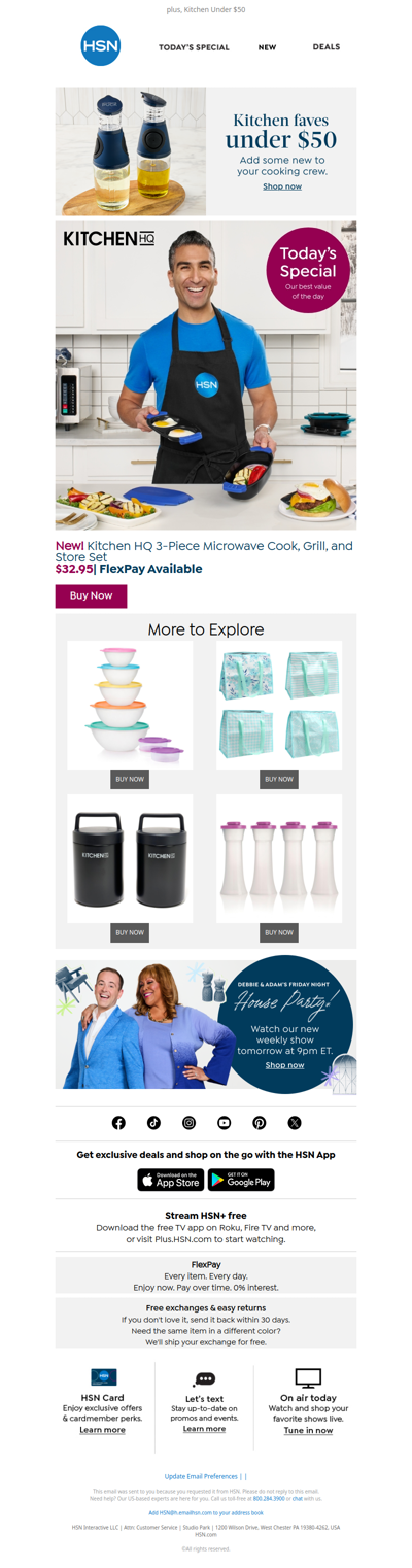 Friend,  Cook Speedy Meals with Kitchen HQ 🥘