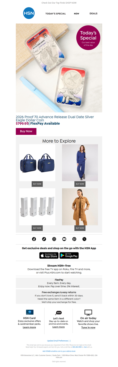 Friend, Today’s Silver Dollar Coin Was *Mint* for You