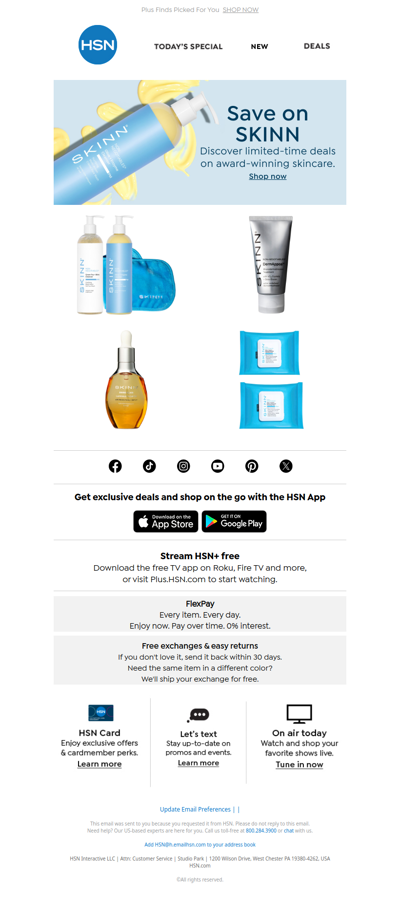 Skinn Beauty Sale Prices Are Here—Shop & Save Now