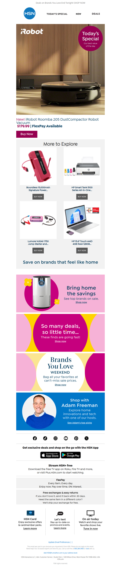 Save on iRobot for an Effortless Clean 🧼