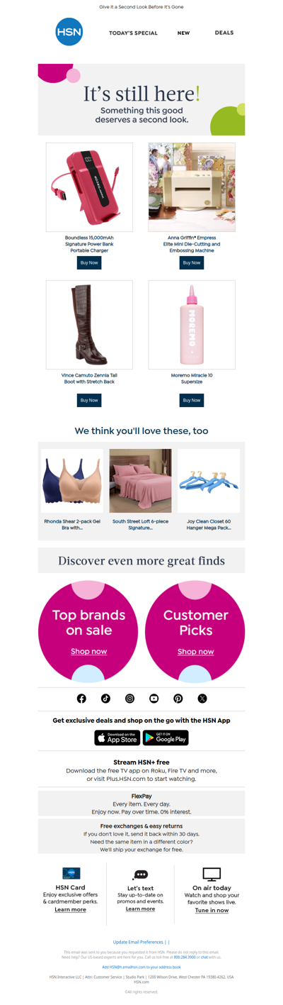 It's Still Here! Boundless 15,000mAh Signature Power Bank Portable Charger