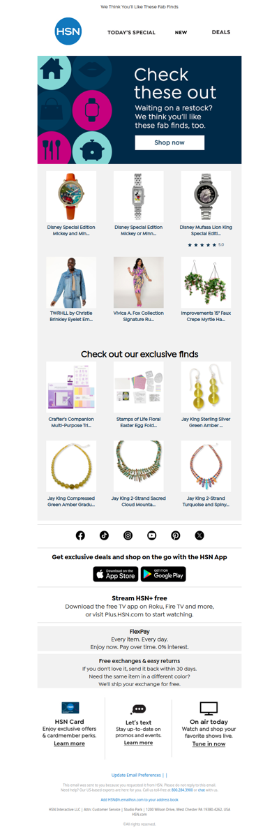 Waiting on a Restock?