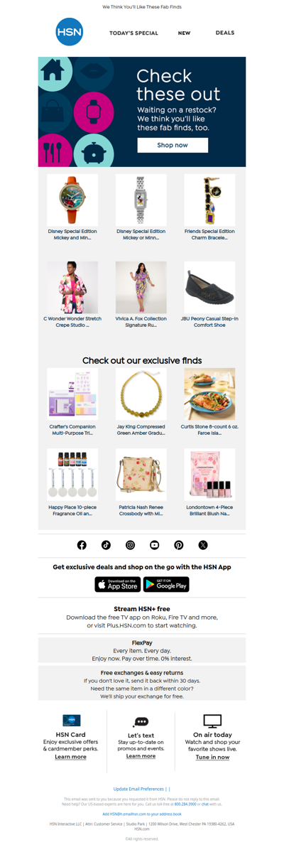 Waiting on a Restock?