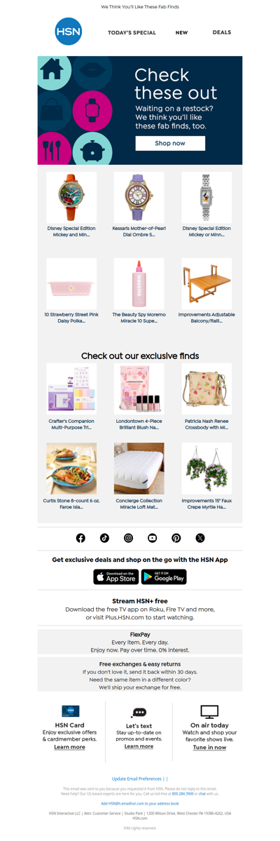 Waiting on a Restock?