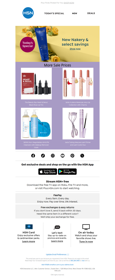 Discover What’s New & On Sale from Nakery!