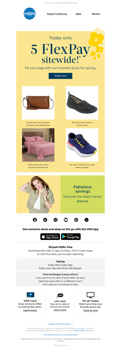 Last Chance—Spring’s Freshest Picks End Tonight