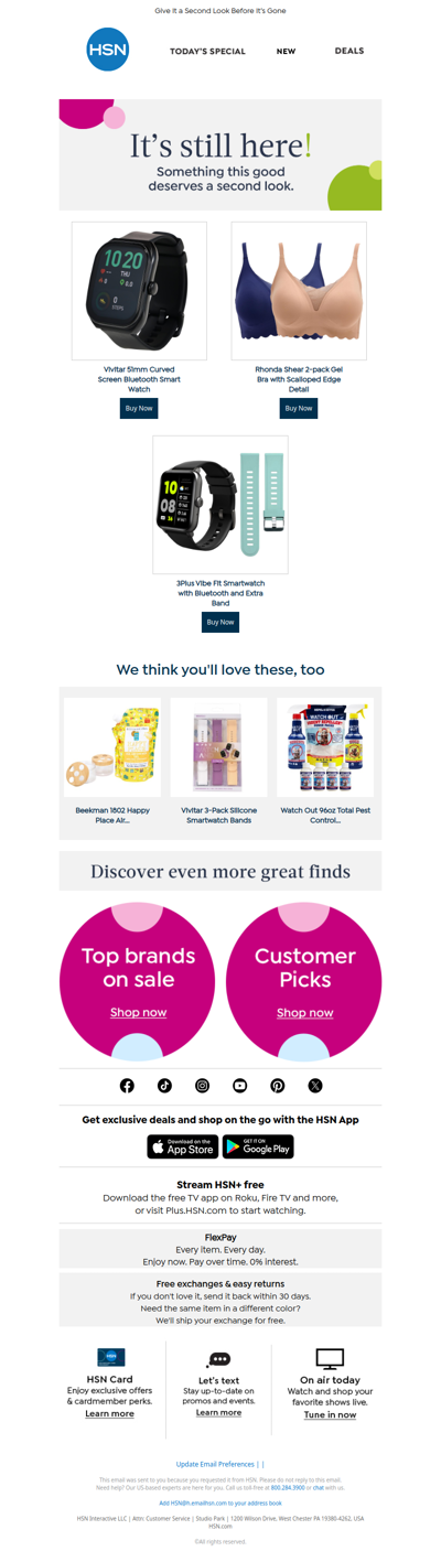 It's Still Here! Vivitar 51mm Curved Screen Bluetooth Smart Watch