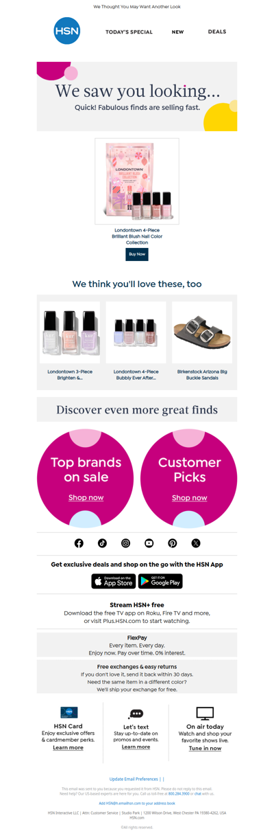 You Picked a Good One: Londontown 4-Piece Brilliant Blush Nail Color Collection