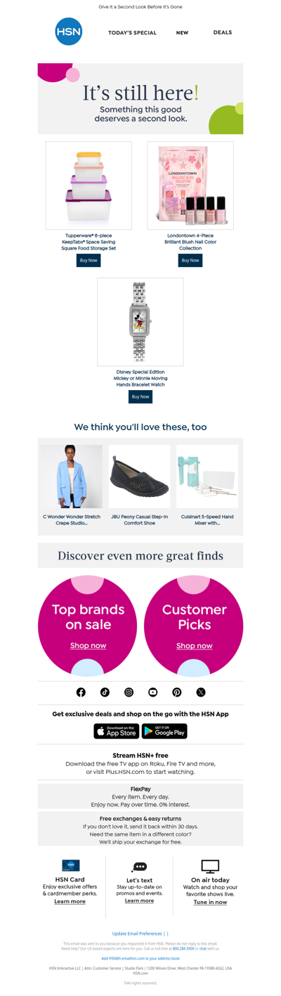 It's Still Here! Tupperware® 8-piece KeepTabs® Space Saving Square Food Storage Set