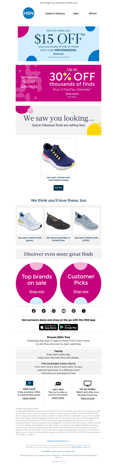 You Picked a Good One, 5 FlexPays on Everything!