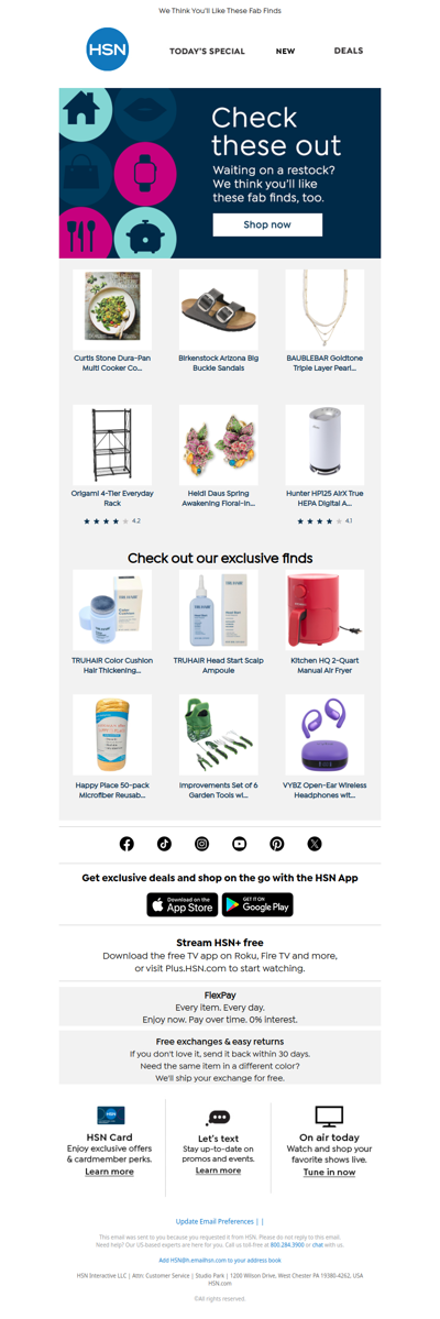 Waiting on a Restock?