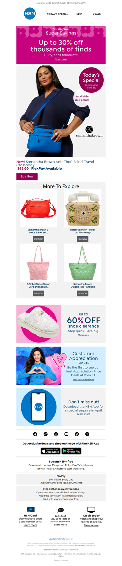 Get Carried Away with Samantha Brown 🧳