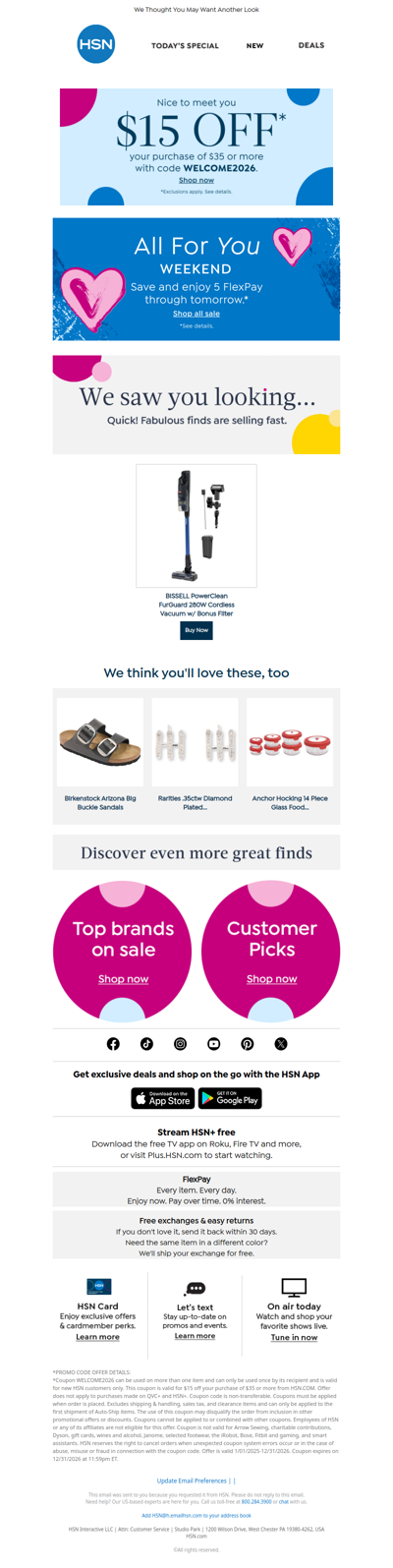 You Picked a Good One, 5 FlexPay on Everything!