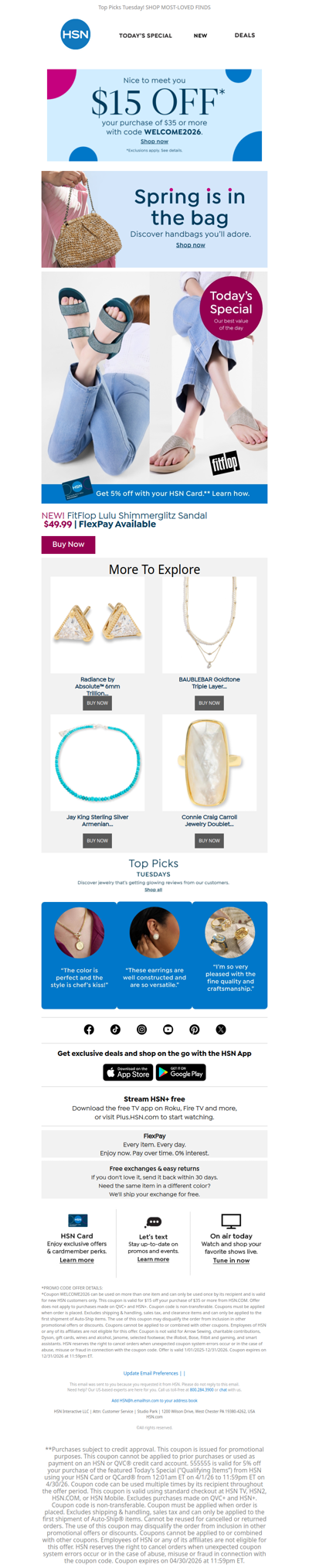 Step Up Your Spring with a FitFlop Deal ✨