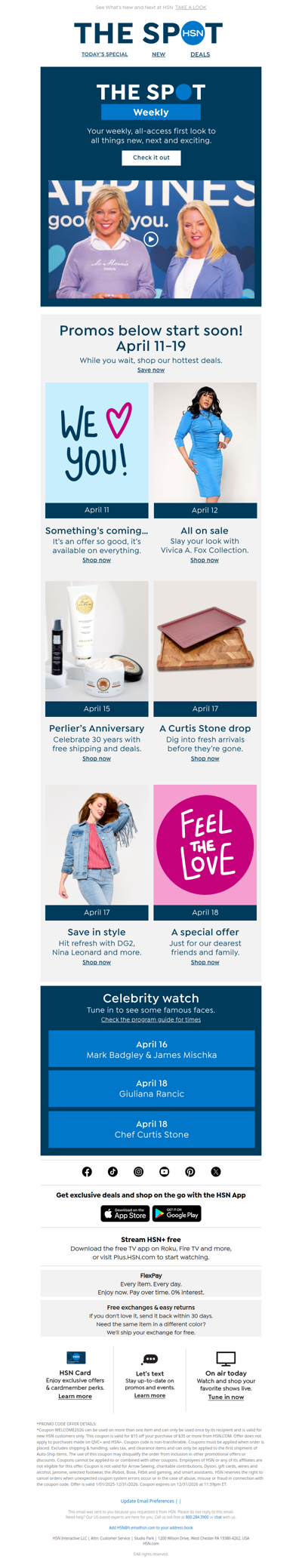 Check Out The Spot Weekly