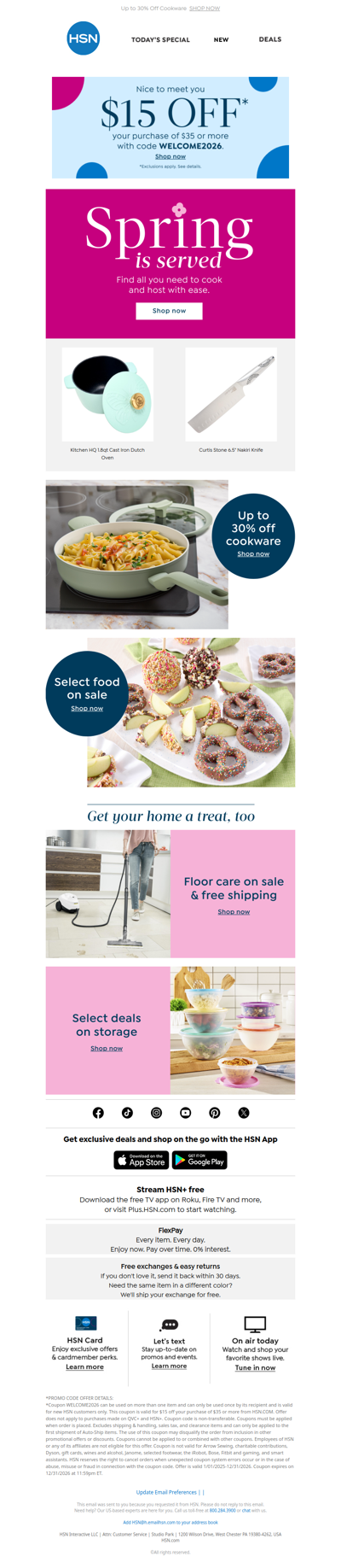 Serve Up Spring with Can't-Miss Deals 🍽️🍃