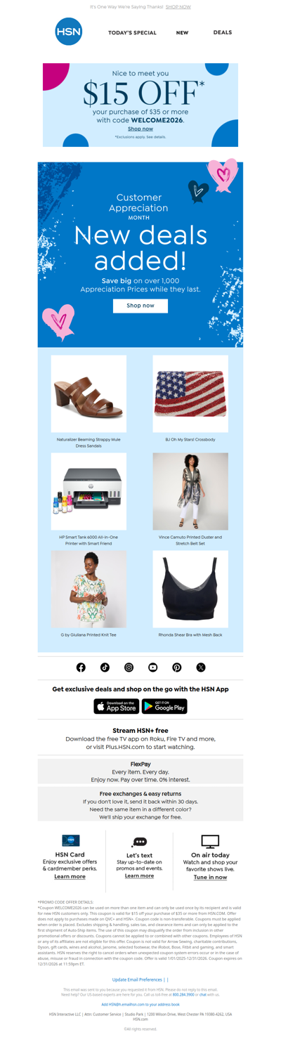 🆕 Over 1,000 Appreciation Prices Just Dropped