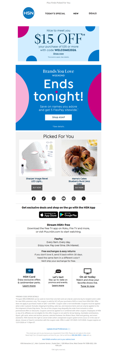 Last Chance: Score 5 FlexPay on Your Favorites!