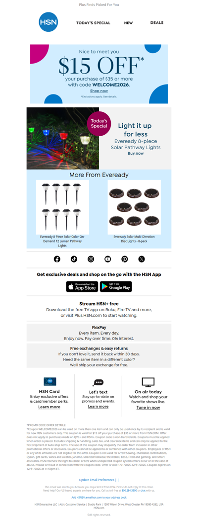 Light the Way with Eveready!