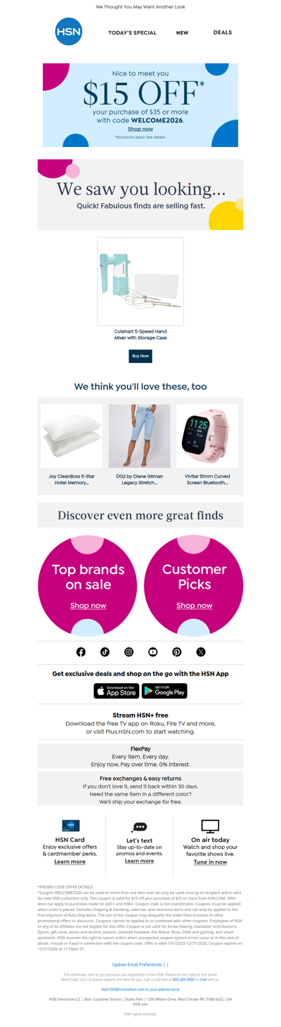 You Picked a Good One: Cuisinart 5-Speed Hand Mixer with Storage Case