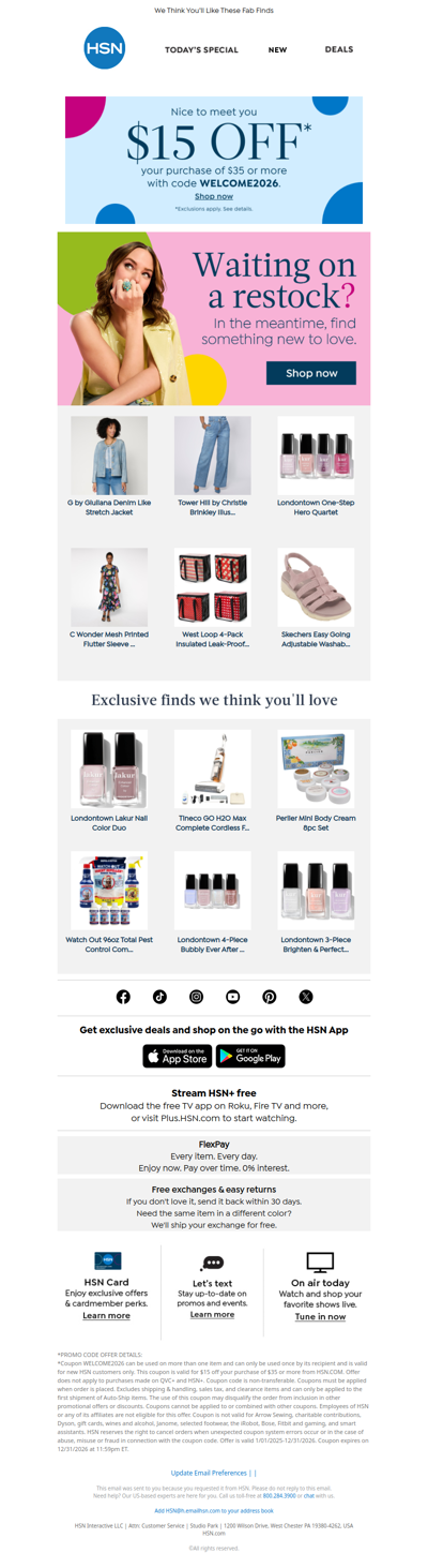 Waiting on a Restock?