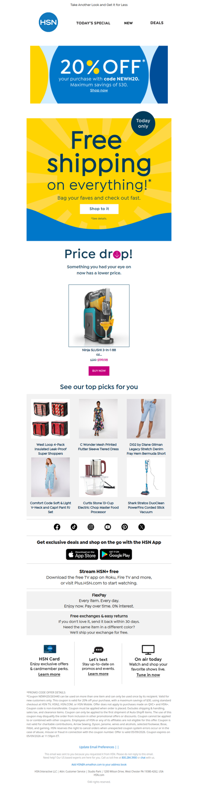 Price Drop + Free Shipping!