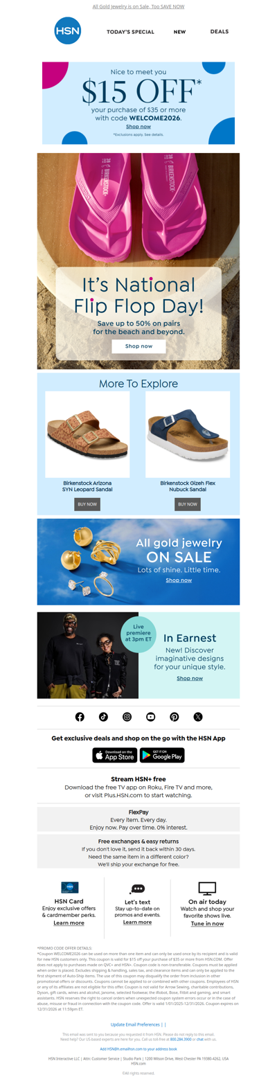 Limited Time! Up to 50% Off Sandals 🩴