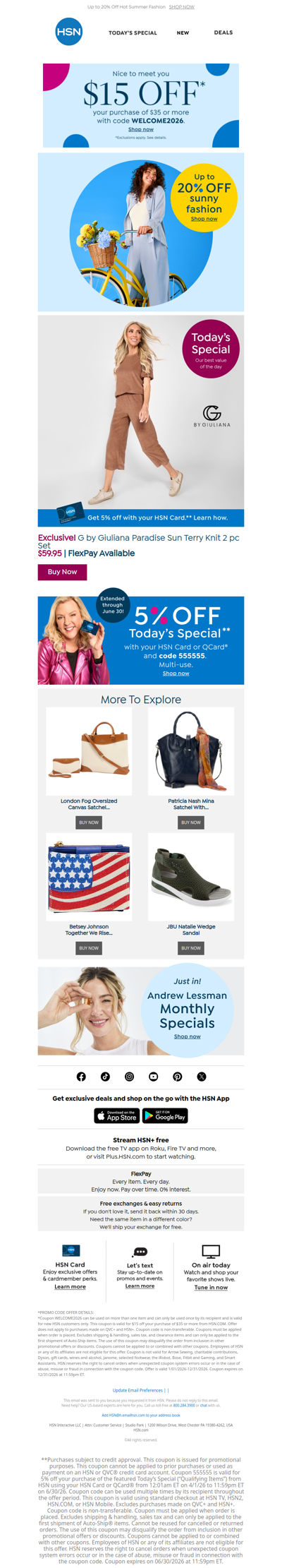 Get Set for Effortless Style with G by Giuliana