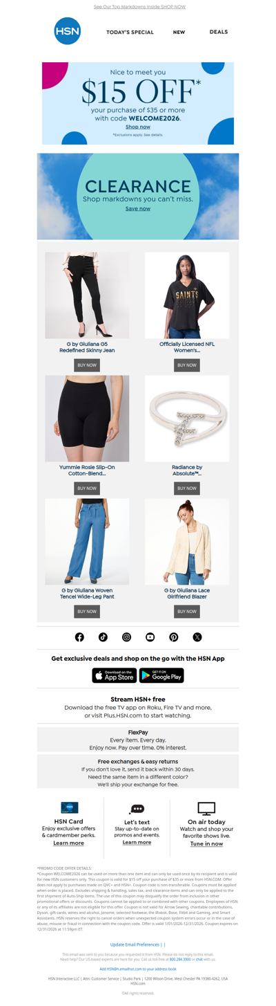 Clearance Finds Picked for You
