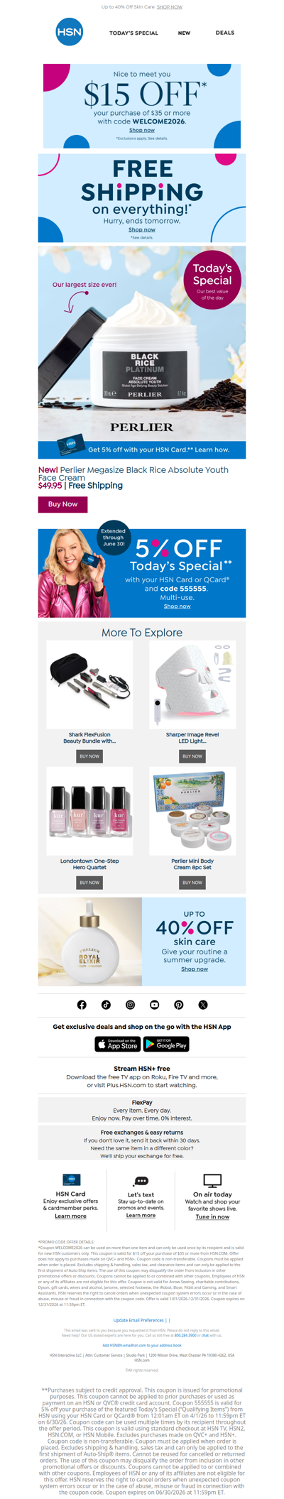 Unlock Glowing Skin with Perlier 🔓 Get Free Shipping Sitewide, Too