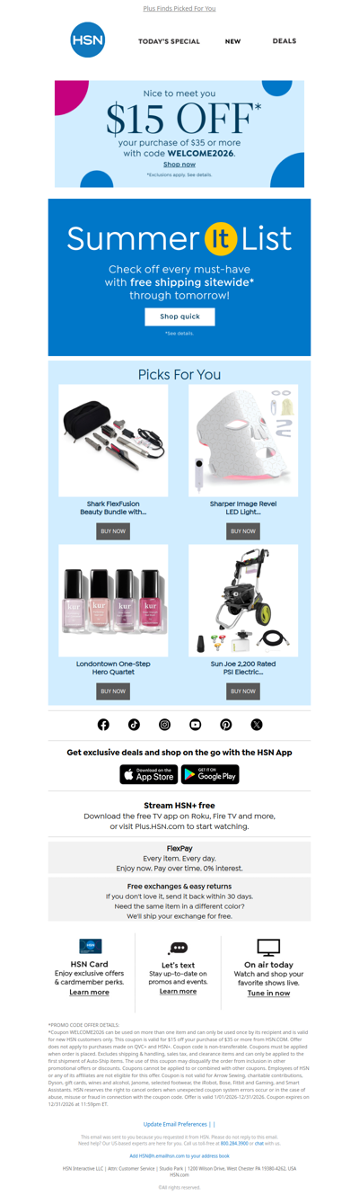 Don’t Miss Free Shipping Sitewide