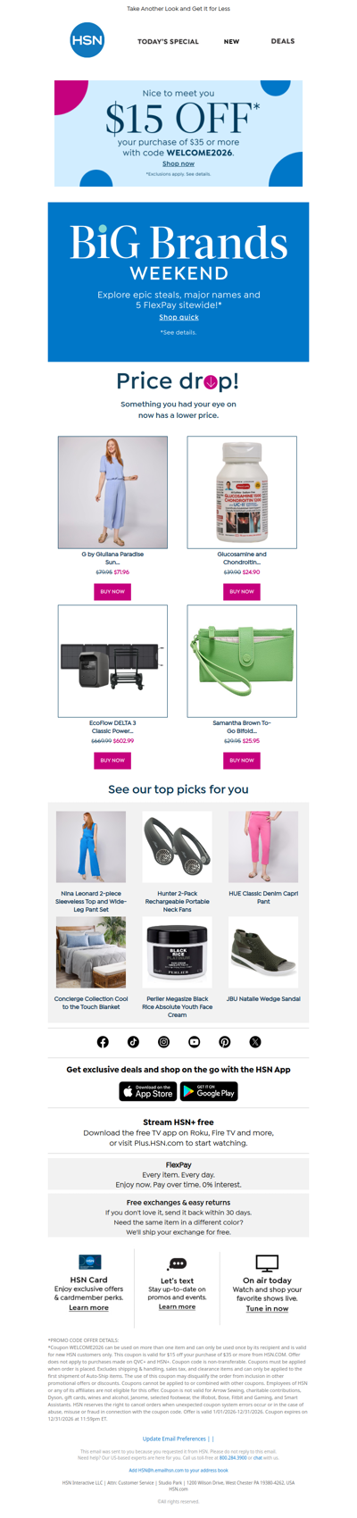 Price Drop + 5 FlexPay!