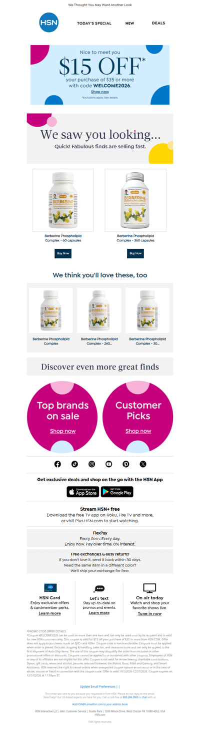 You Picked a Good One: Berberine Phospholipid Complex - 60 capsules