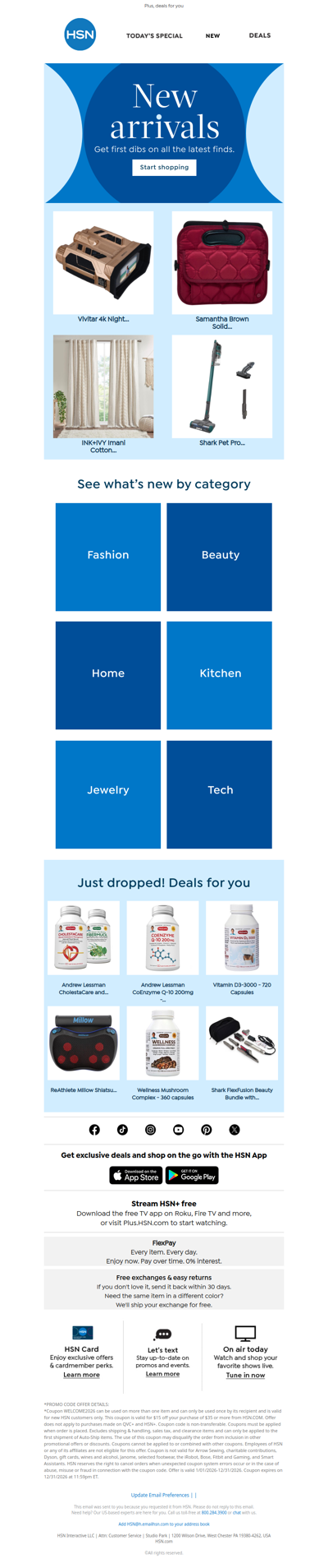 Look What's New: None & More!