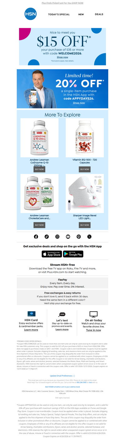 Last Chance! 20% Off  in the App