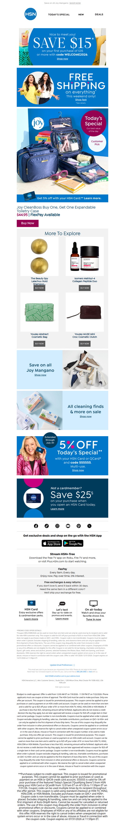 Travel Easy with Joy ✈️👝 Plus, Free Shipping Sitewide