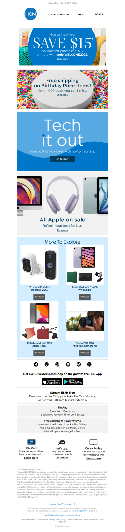 Tech It Out 💻📱 Electronics for Home & Away