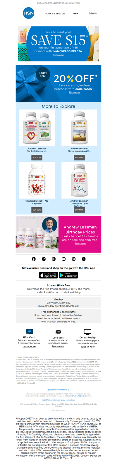 Save 20%—Coupon Inside