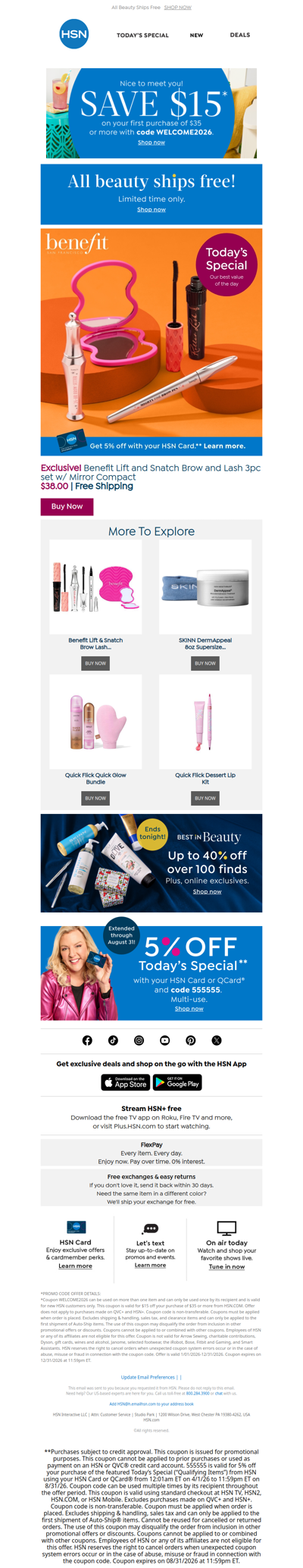 Get Brows That Wow with Benefit