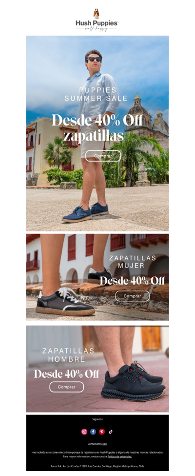 Desde 40% off en zapatillas