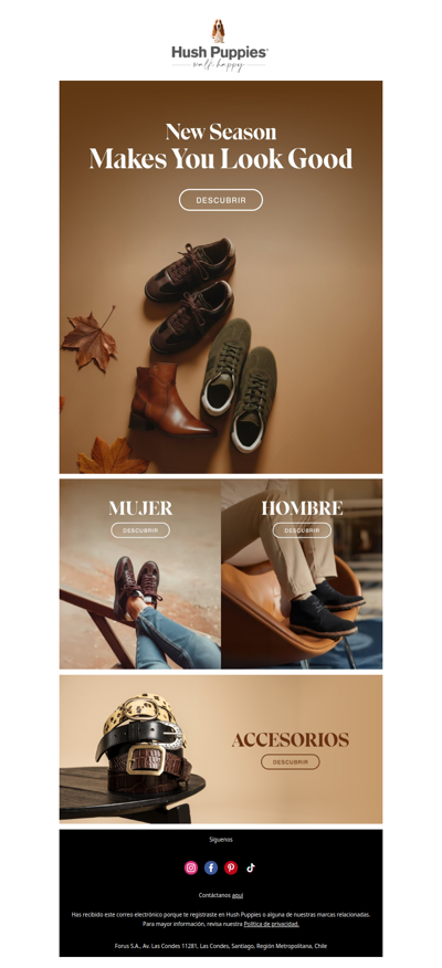 ¡Conoce lo nuevo de Hush Puppies 🐶!