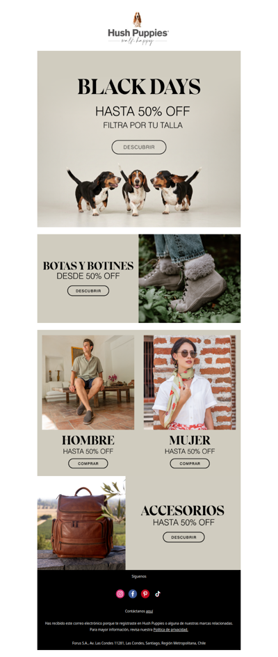 Black Days 🖤 ¡Ya empezó!