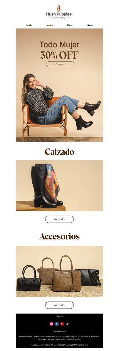 TODO MUJER 30% OFF