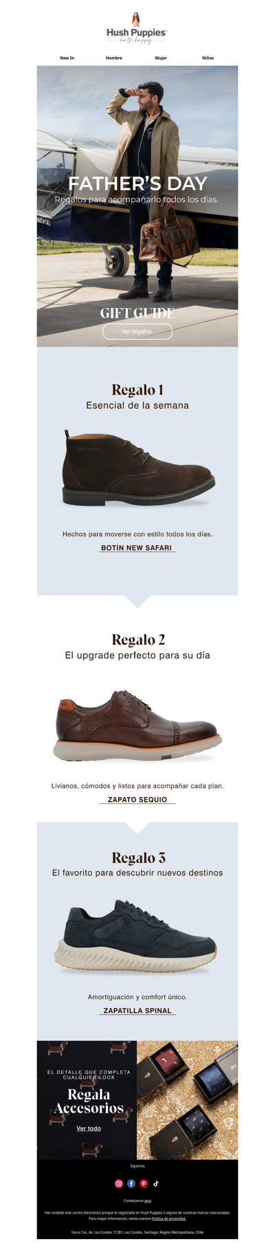 Regalos que acompañan cada paso 👟🤎