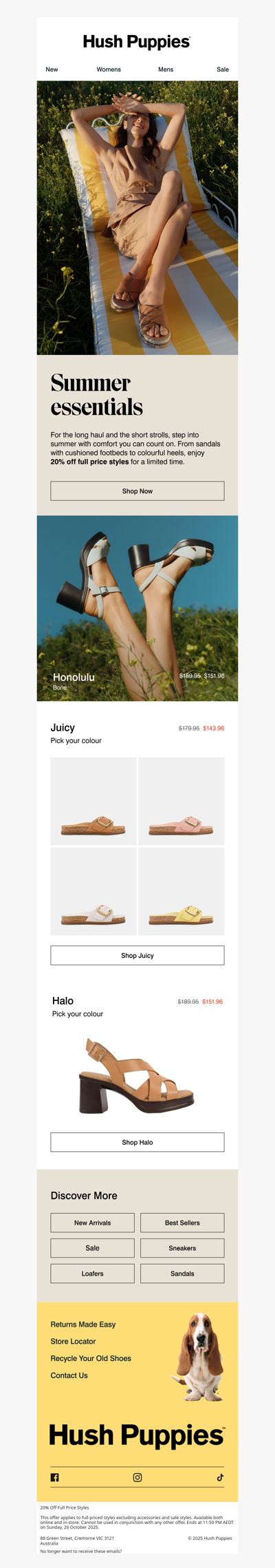 Explore our Summer Essentials